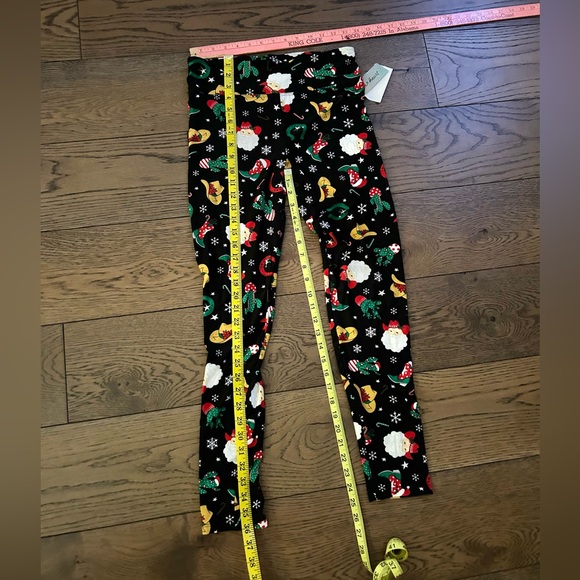 NWT! Derek Heart Women’s Christmas Cowboy Design Leggings. Junior Size Large. - Picture 8 of 9